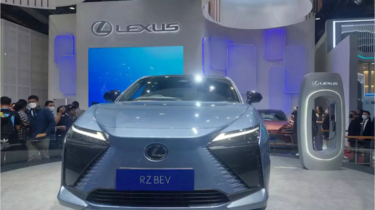 All New Lexus RZ BEV Dipamerkan di GJAW 2023, Harga Masih Rahasia