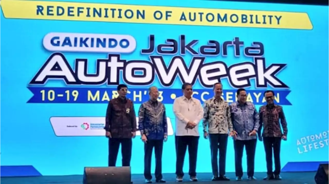 Kendaraan Bongsor Ini Dibahas Menko Airlangga saat Buka Pameran GJAW 2023