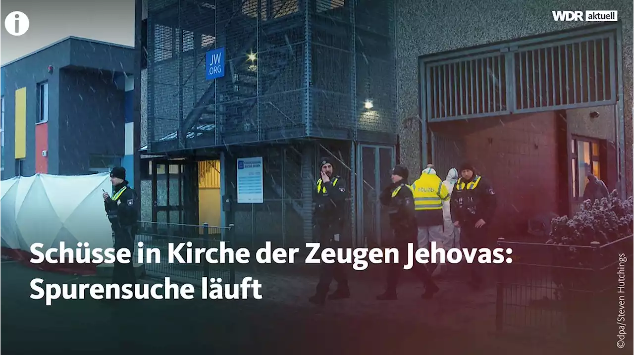 Schüsse in Hamburg bei Zeugen Jehovas: Was bislang bekannt ist