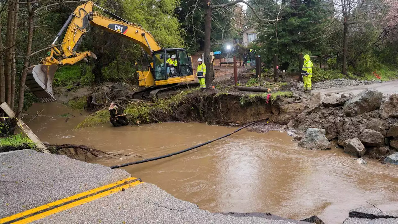 Atmospheric rivers flood California with more rain, snow