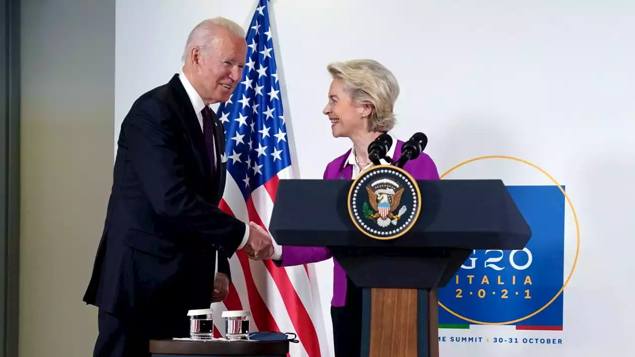 Handelsstreit: Von der Leyen und Biden um Entspannung bemüht