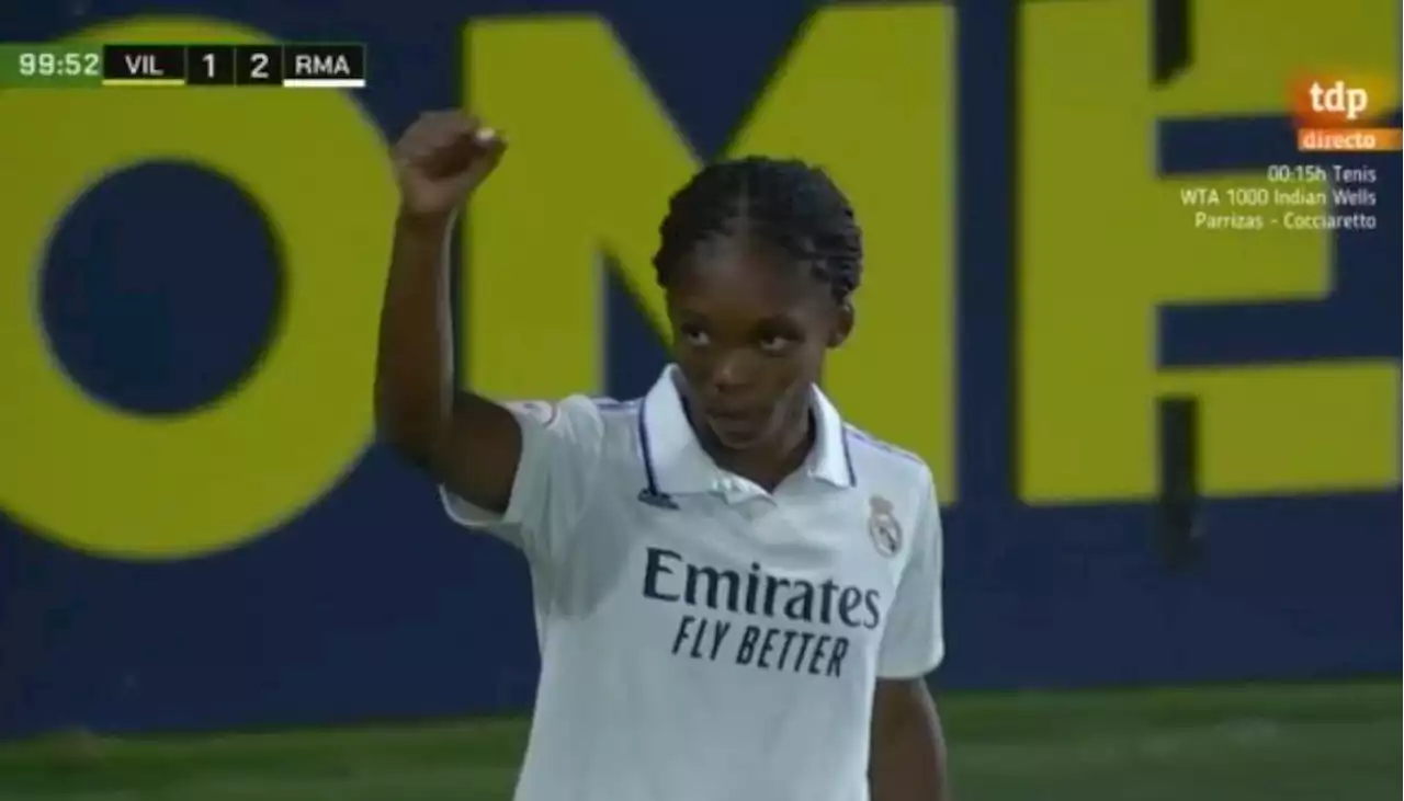 Linda Caicedo metió al Real Madrid en semifinales de la Copa de la Reina