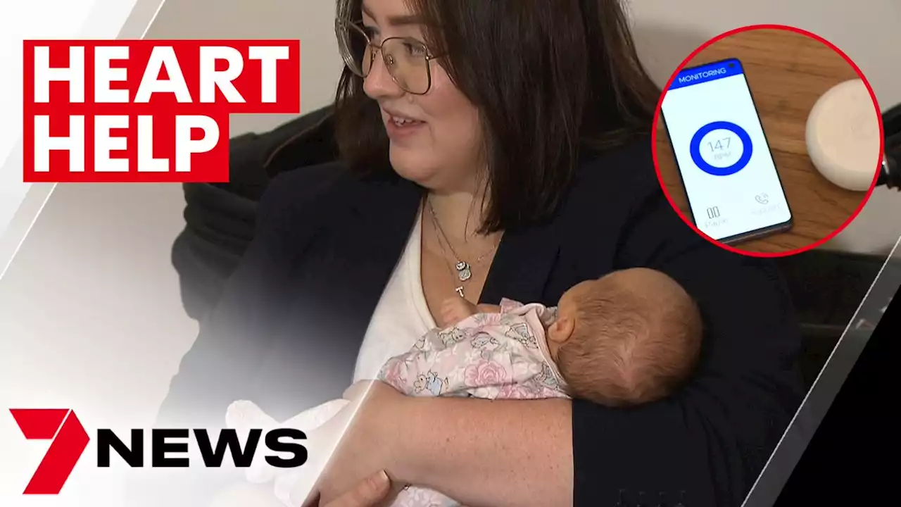 Expectant mothers with high-risk pregnancies can monitor their unborn baby’s heart at home | 7NEWS