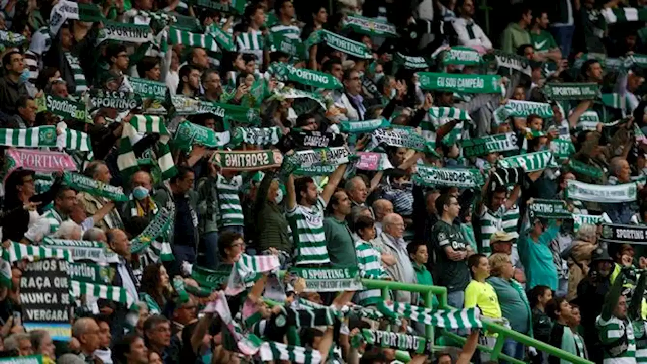 Exemplar: apoio sem pirotecnia frente ao Arsenal (Sporting)