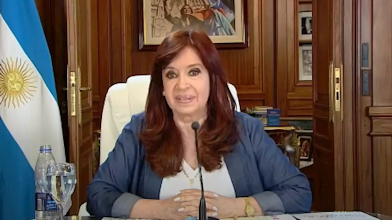 Cristina Kirchner dijo que 'el Estado debe recuperar territorio' en zonas afectadas por narcotráfico