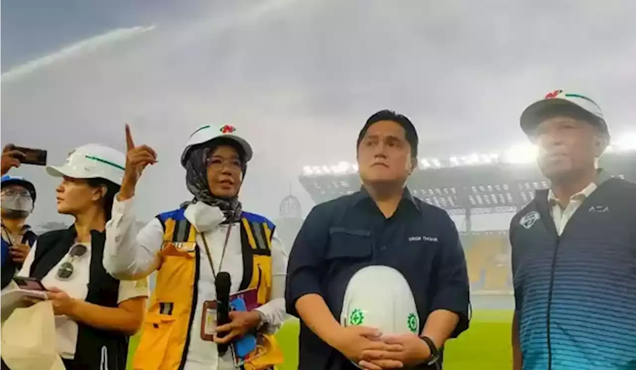 Jelang Piala Dunia U-20: Erick Thohir Berharap Stadion Jalak Harupat Tidak Dicoret FIFA