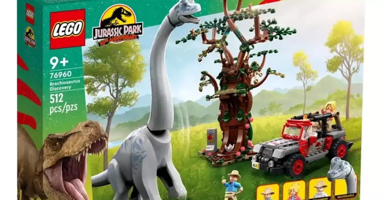 LEGO Celebrates Jurassic Park 30th Anniversary with New Dino Sets