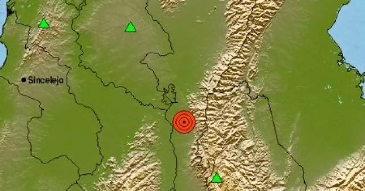 Fuerte temblor en Pailitas, Cesar, sacudió este sábado a gran parte de Colombia