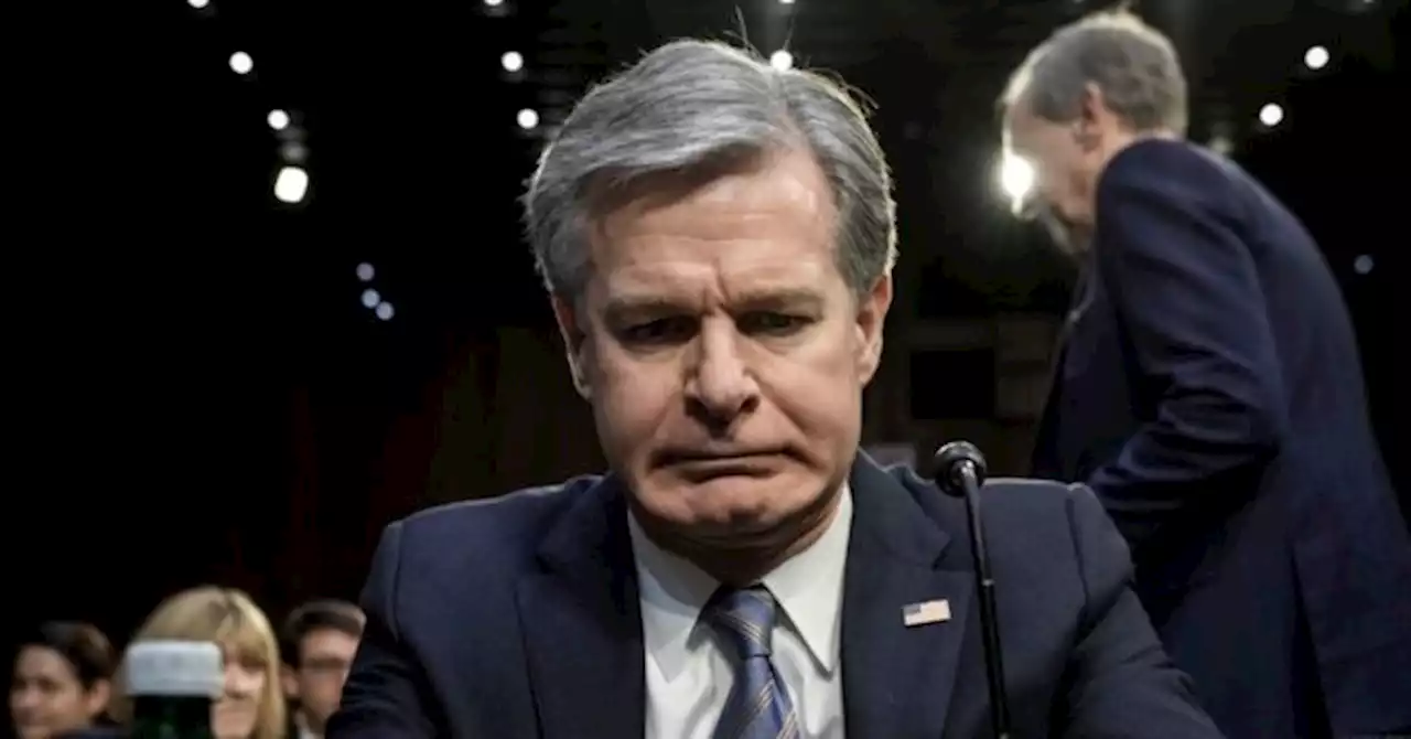 FBI Director Christopher Wray Refuses to Say Hunter Biden Laptop Is Not 'Disinformation'