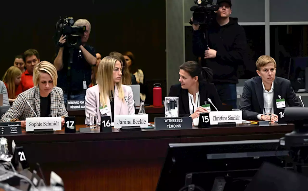 Canadian women soccer players testify to distrust of leaders | The Associated Press