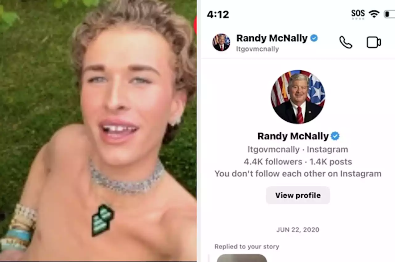 The Young Man Whose Thirst Traps Were Liked By Tennessee’s Lieutenant Governor Said The Politician Also Spammed His Messages