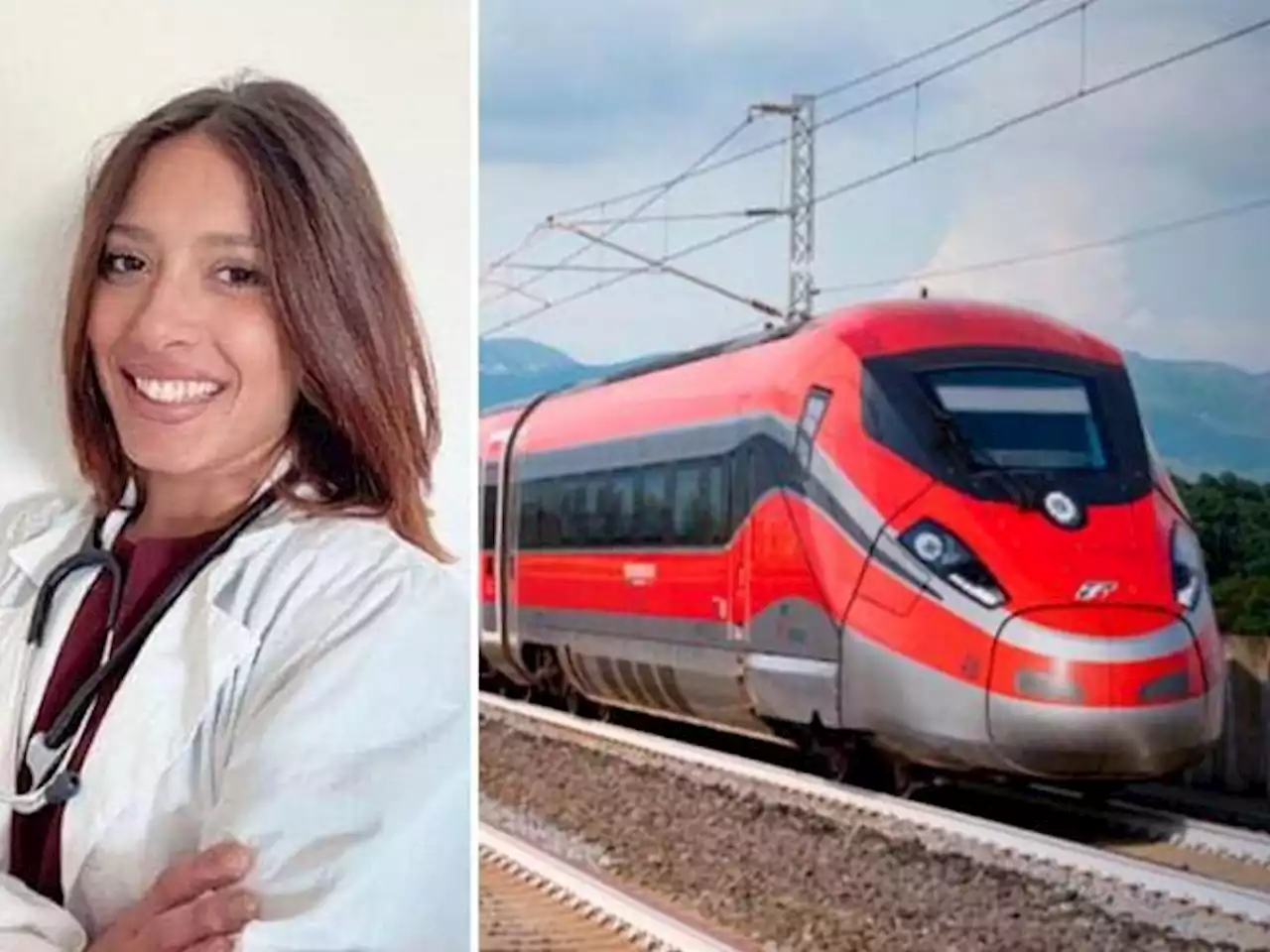 Dottoressa 25enne salva un uomo colpito da infarto in treno: «Emozione fortissima»