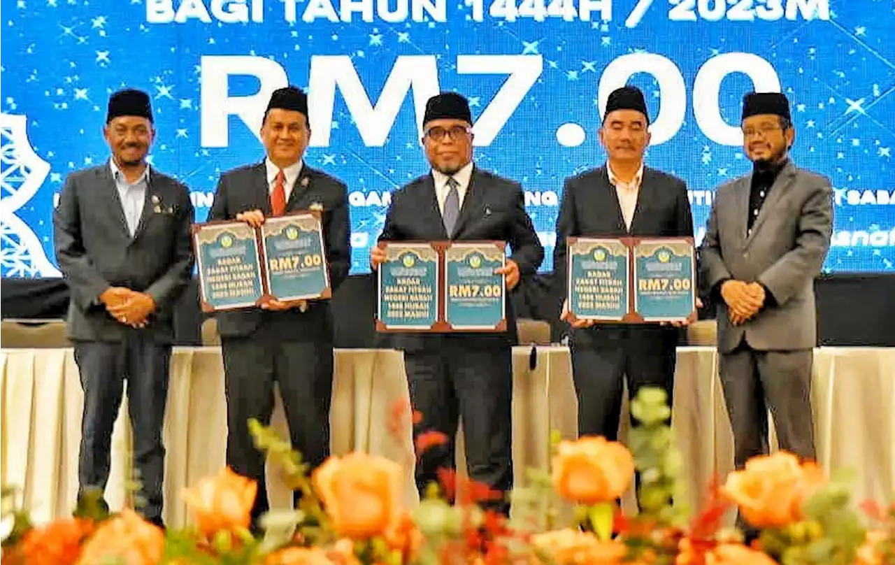 Sabah’s Zakat Fitrah rate is set at RM7