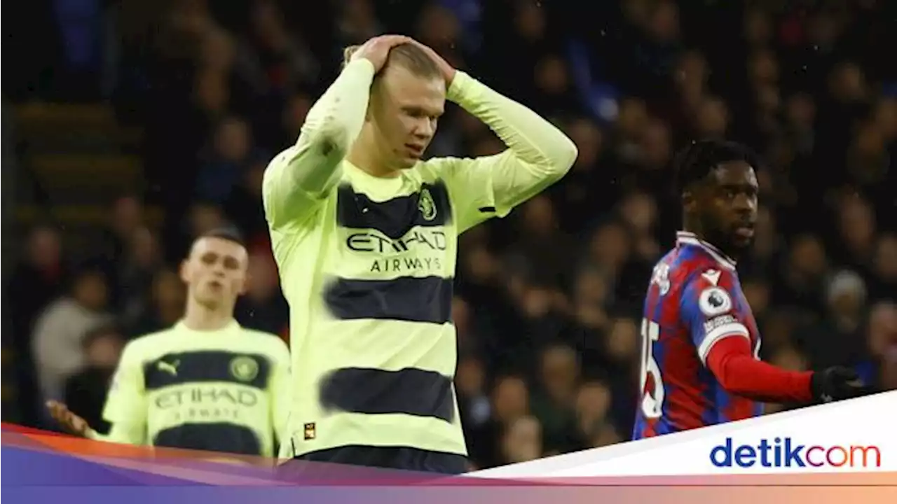 Crystal Palace Vs Man City Tanpa Gol di Babak Pertama