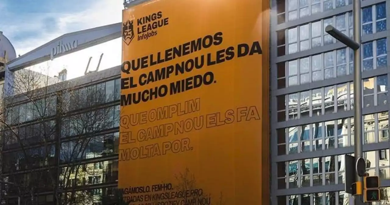 El desafío y la advertencia de la Kings League: cuándo quieren llenar el Camp Nou