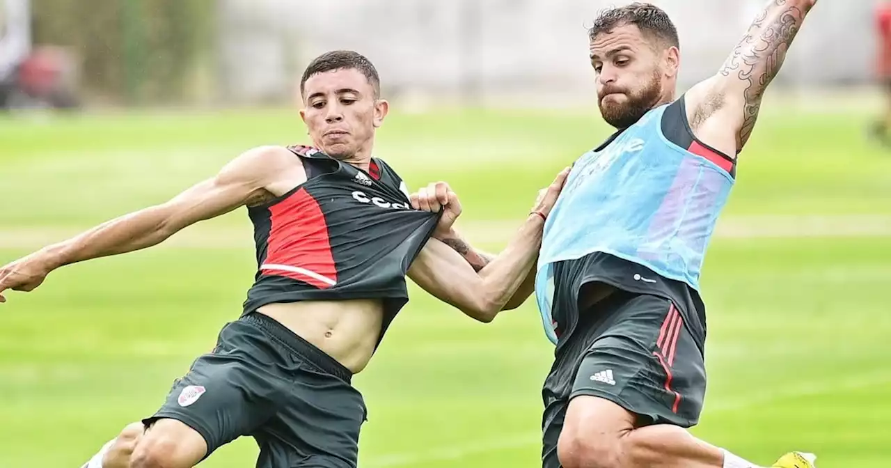 River, con las defensas altas y el dilema que debe resolver Demichelis