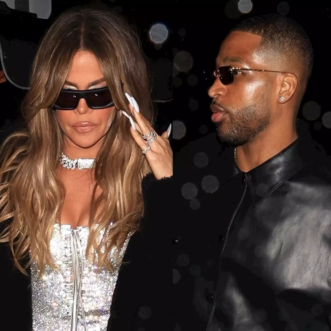 Khloe Kardashian and Tristan Thompson Celebrate Malika and Khadijah Haqq's 40th Birthday - E! Online