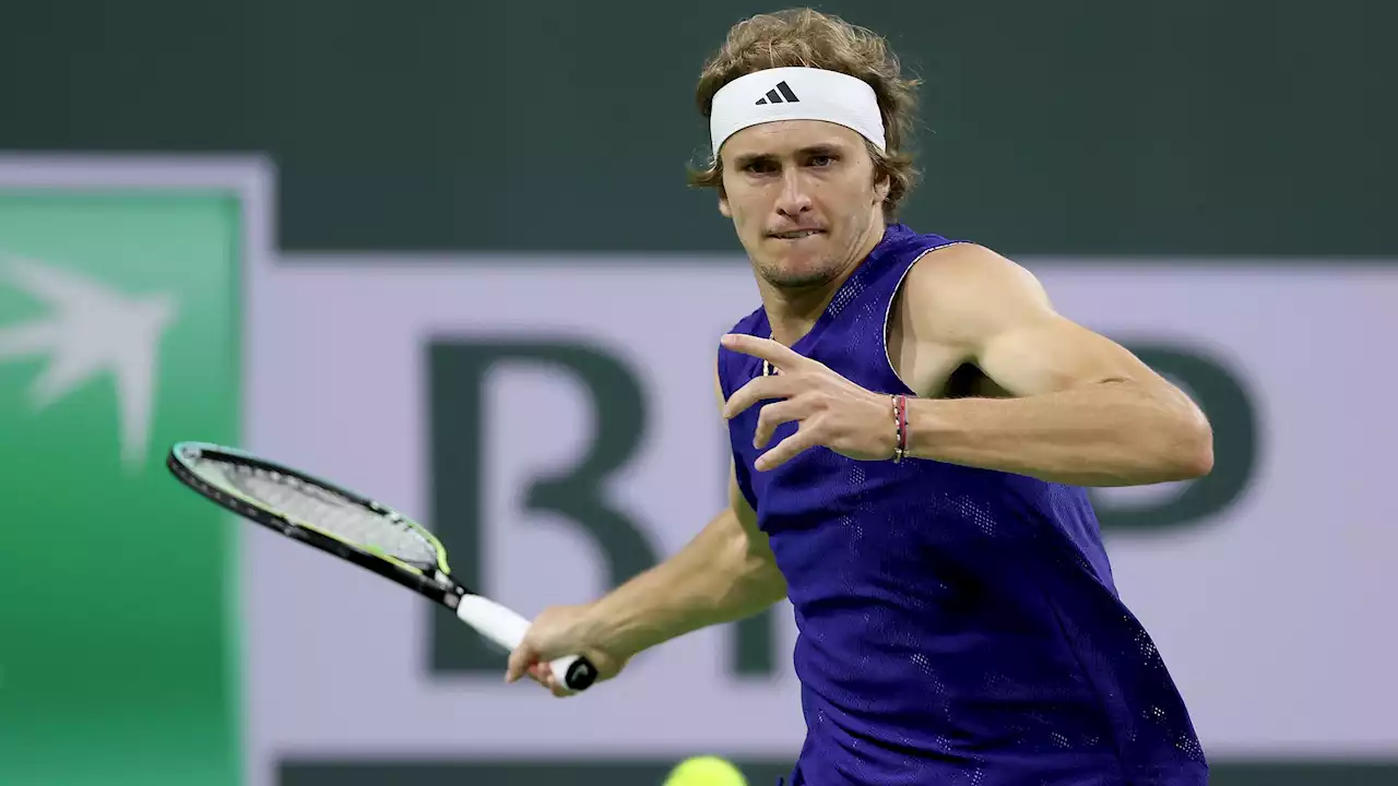 Indian Wells: Alexander Zverev gewinnt Auftaktmatch souverän - Stefanos Tsitsipas ist ausgeschieden