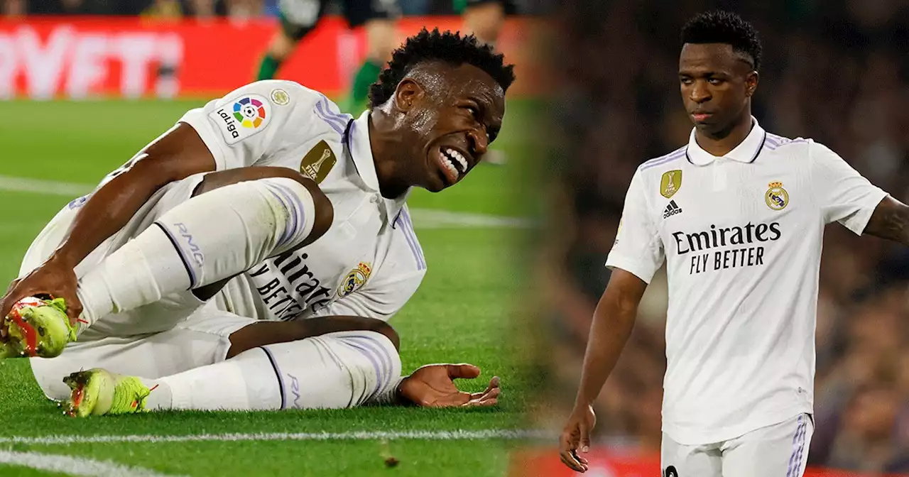 ¡Una locura! Vinicius Jr. es el jugador más amonestado y el que más falta recibe en Europa