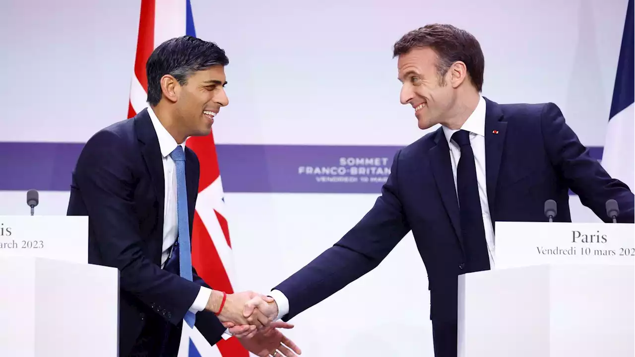 Sommet franco-britannique : ce qu'il faut retenir de la rencontre entre Emmanuel Macron et le Premier ministre britannique Rishi Sunak