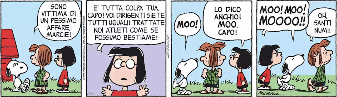 Peanuts 2023 marzo 11 - Il Post