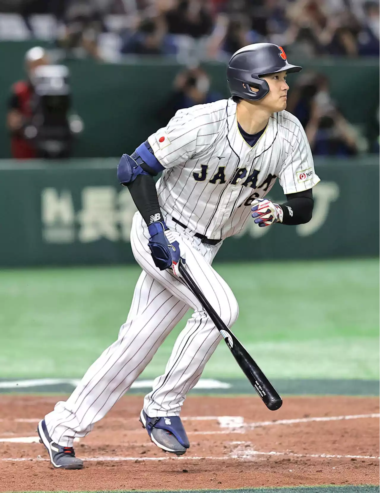 【侍ジャパン】大谷翔平が８回に代打送られて途中交代 １９１キロ超速適時二塁打で３戦連続安打＆打点 - トピックス｜Infoseekニュース