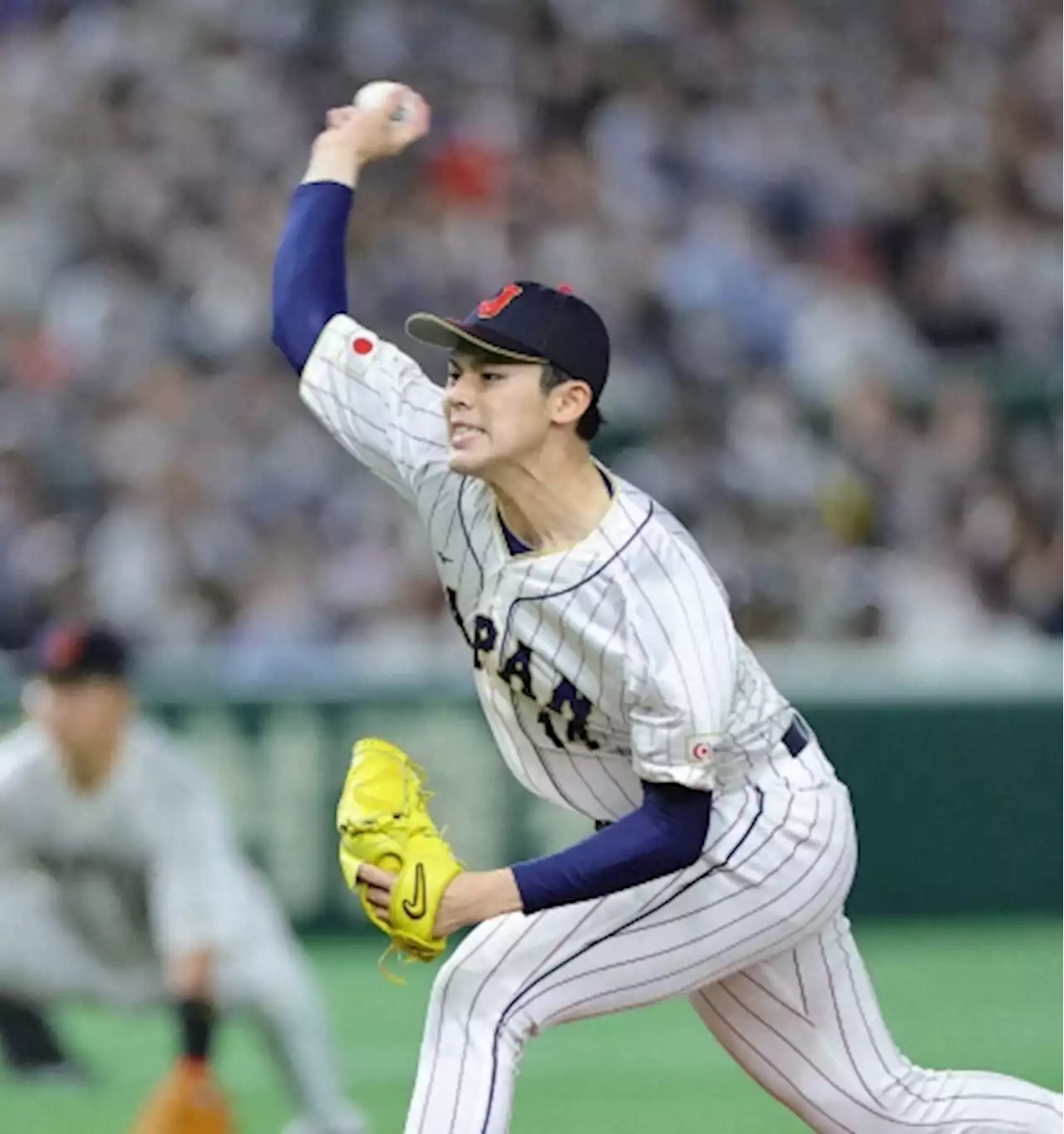 佐々木朗希 第一投162キロ直球に球場どよめく 「3・11」特別な日にWBCデビュー - トピックス｜Infoseekニュース