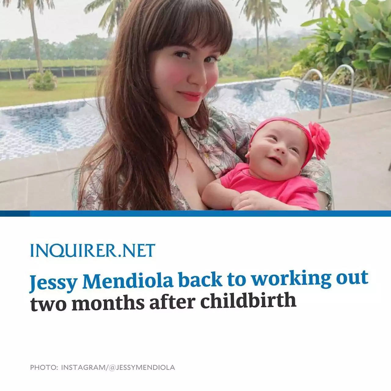 LOOK: Jessy Mendiola back to working out two months after childbirth