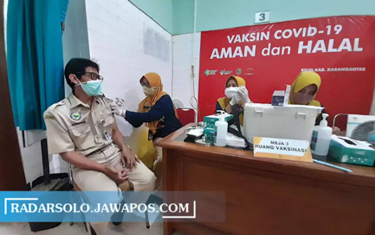 Dinkes Karanganyar: Jelang Lebaran ASN Wajib Vaksin Booster Kedua