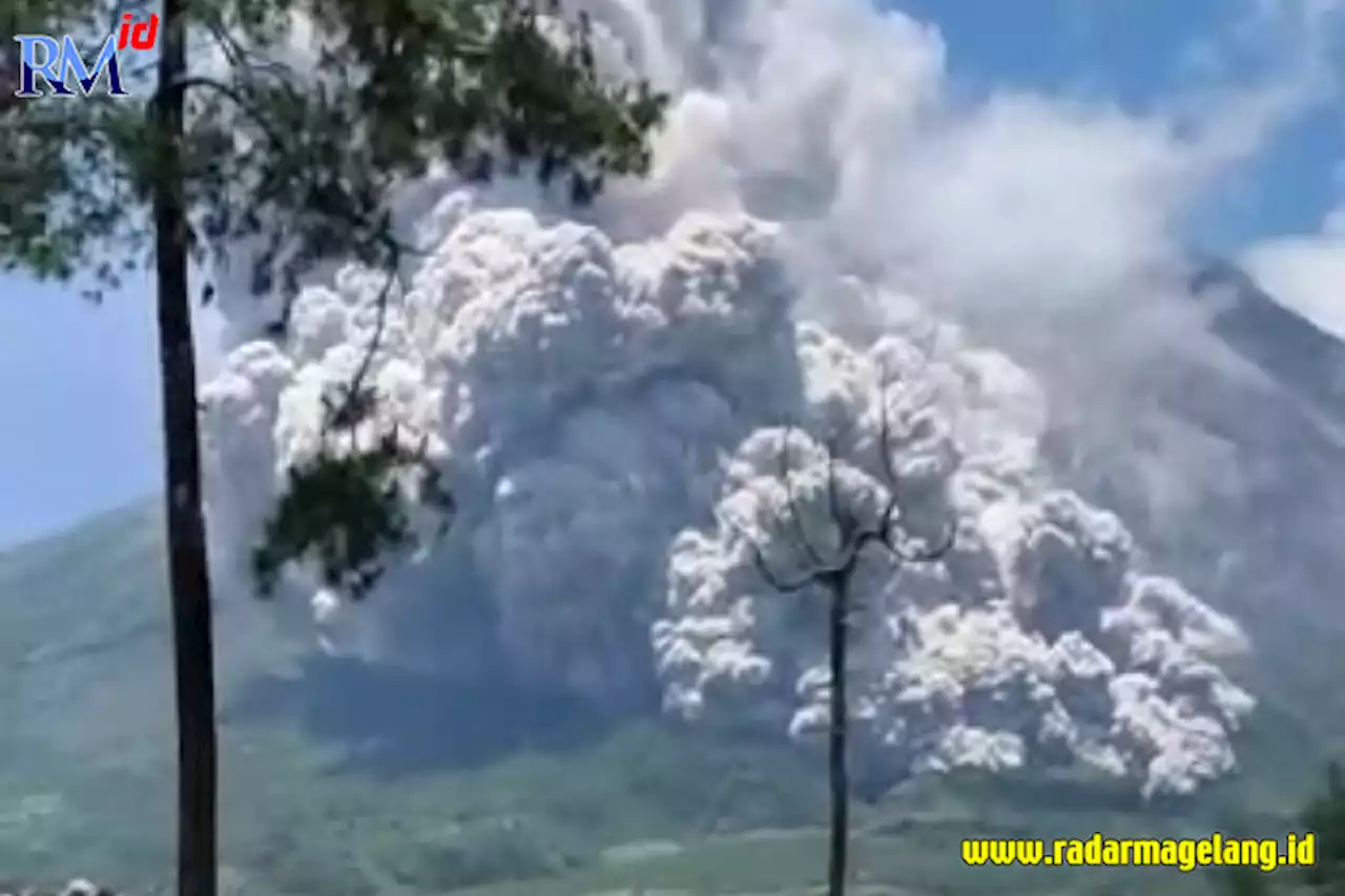 Gunung Merapi Kembali Muntahkan Awan Panas Guguran, Potensi Bahaya 7 Kilometer