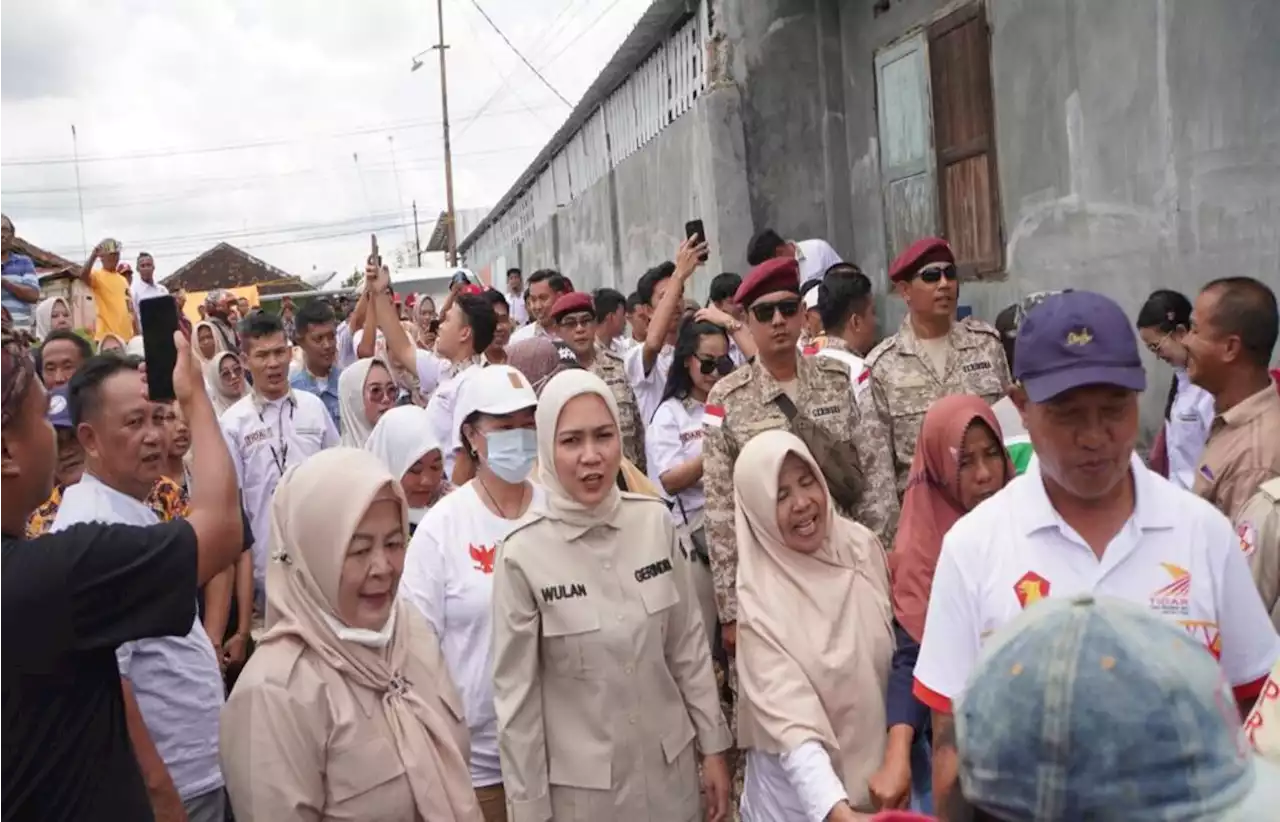 Partai Gerindra Berikan Bantuan Sembako kepada Korban Banjir di Lampung Utara