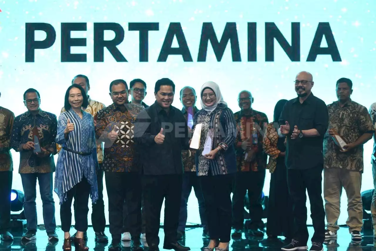 Pertamina Raih 9 Penghargaan dalam Ajang BCOMSS 2023, Erick Thohir Bilang Begini