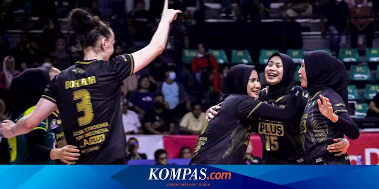 Hasil Proliga 2023: Jakarta BIN 1-3 Gresik Petrokimia, Pertamina ke Final