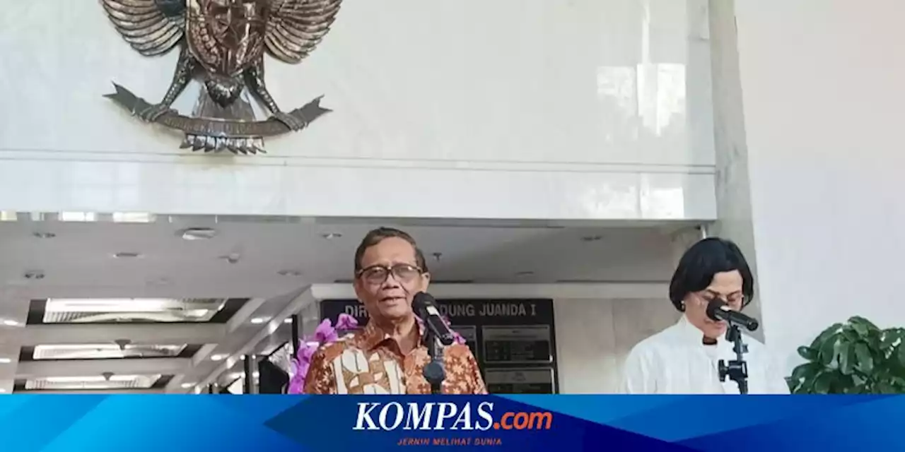 PPATK Temukan Rafael Alun Trisambodo Simpan Rp 37 Miliar, Mahfud: Itu Bukti Pencucian Uang