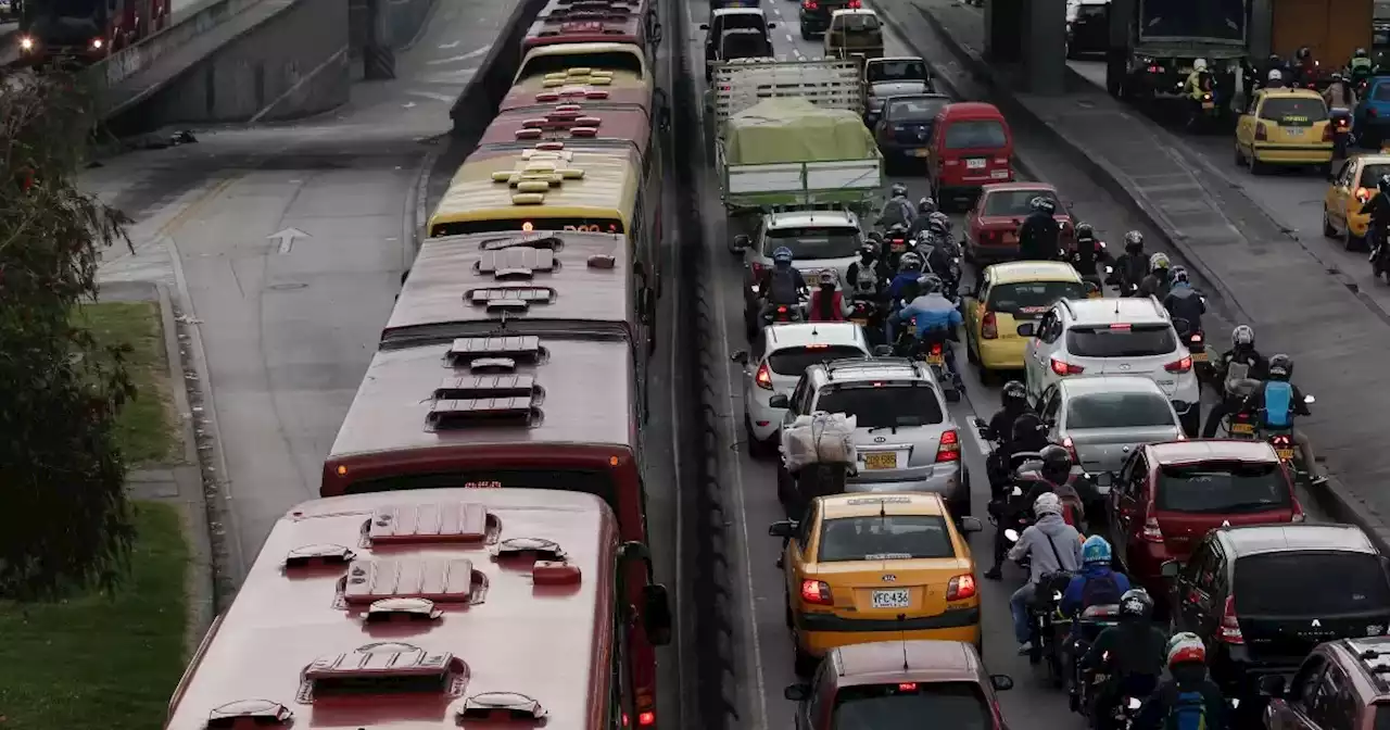 Siguen los trancones en Bogotá: Importante vía estará cerrada por obras