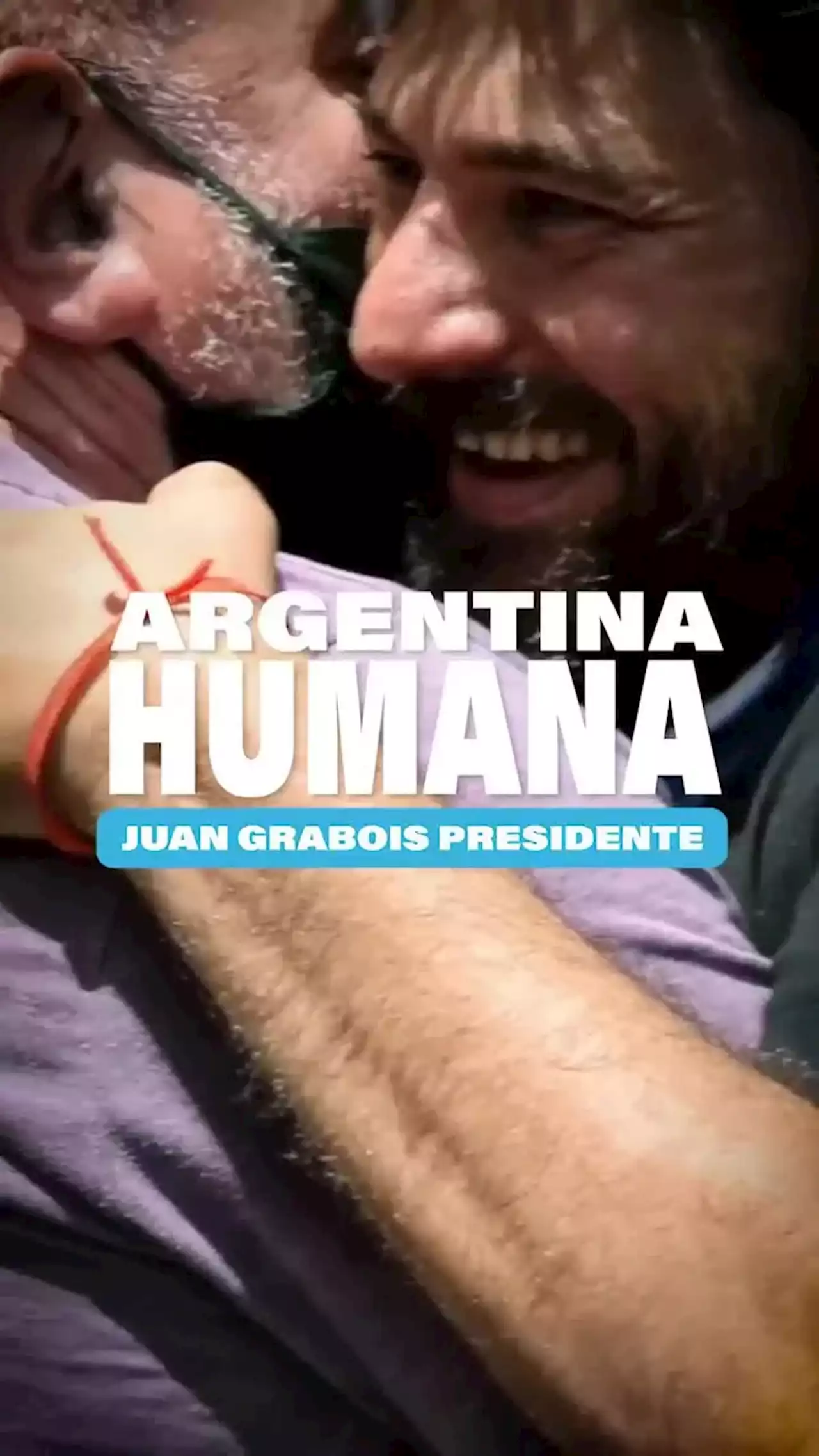 Juan Grabois lanzó el spot “Argentina Humana” y oficializó su candidatura presidencial