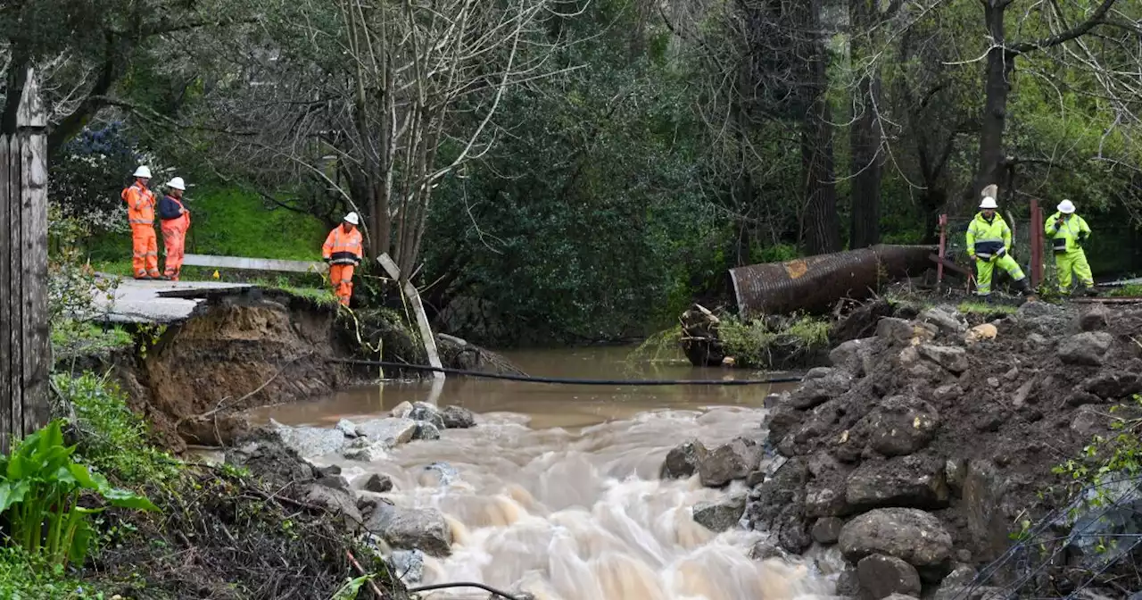 Flooding fears along California creek: 'I’ve never seen the water like this'