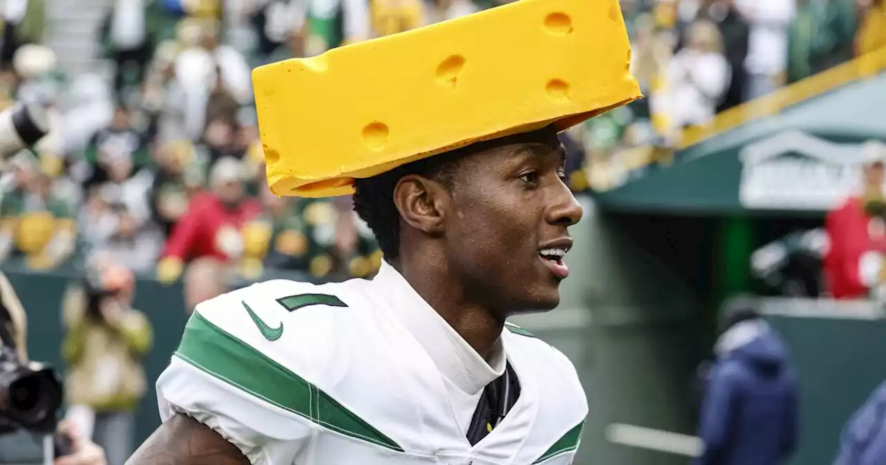 Will Aaron Rodgers be lured to Jets by burning cheesehead hat? Sauce Gardner hopes so