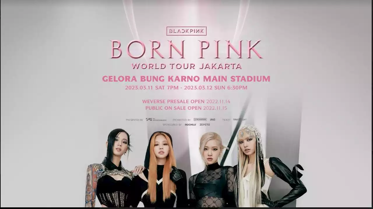 Blackpink Jadi Artis K-Pop Pertama yang Gelar Konser Solo di GBK