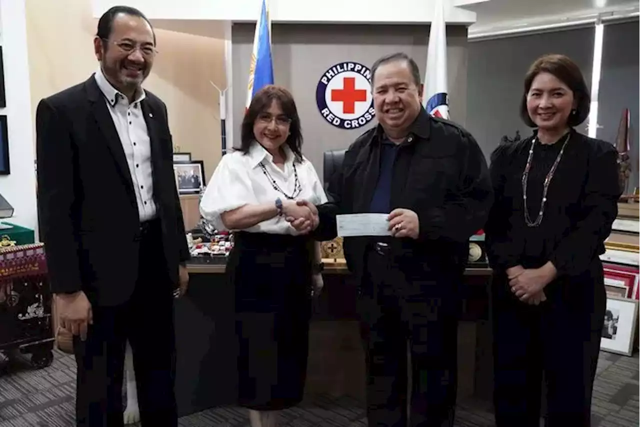 SM Foundation donates P5M, 200 generators to Türkiye-Syria quake victims through PH Red Cross