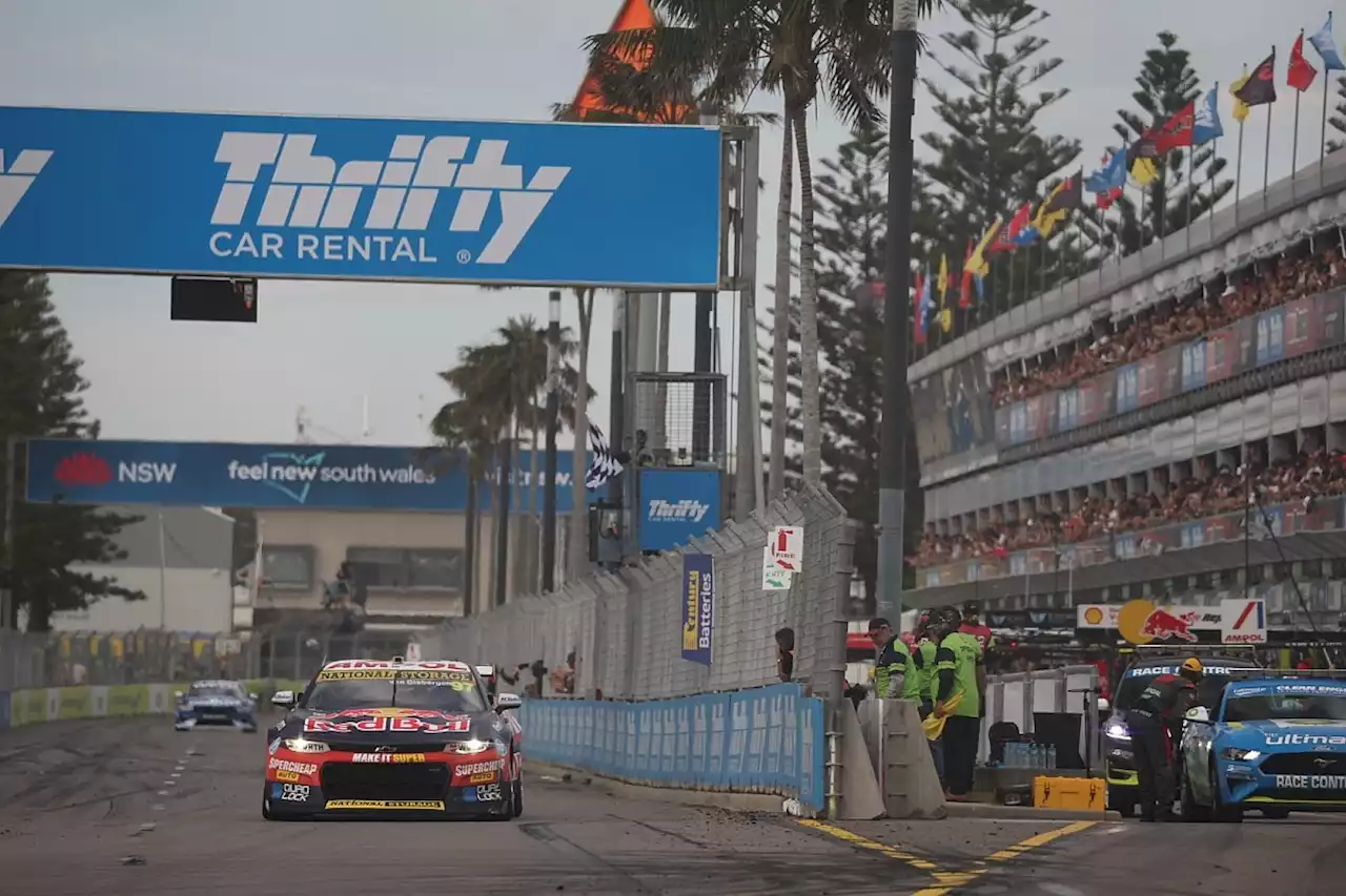 Newcastle Supercars: Van Gisbergen dominates first Gen3 race