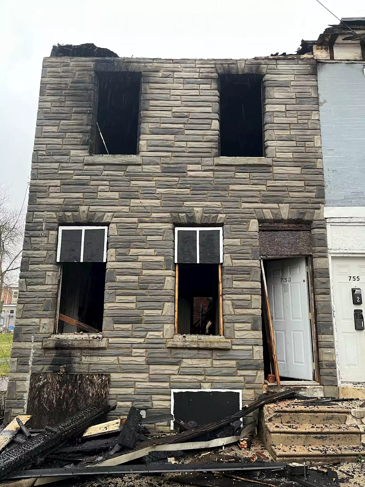 Camden's MLK House Burns Down