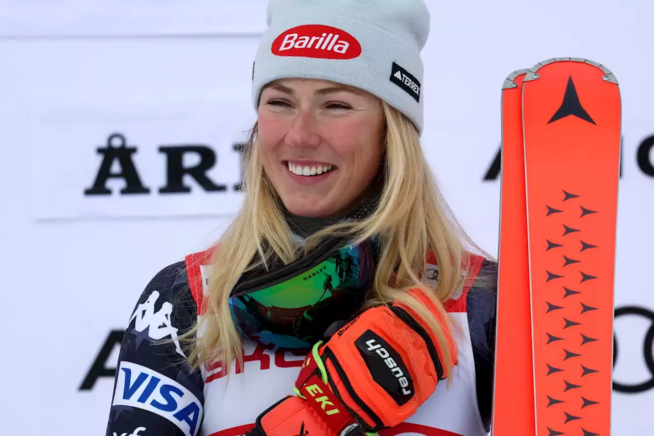 Shiffrin mot rekord – leder slalåmrennet i Åre