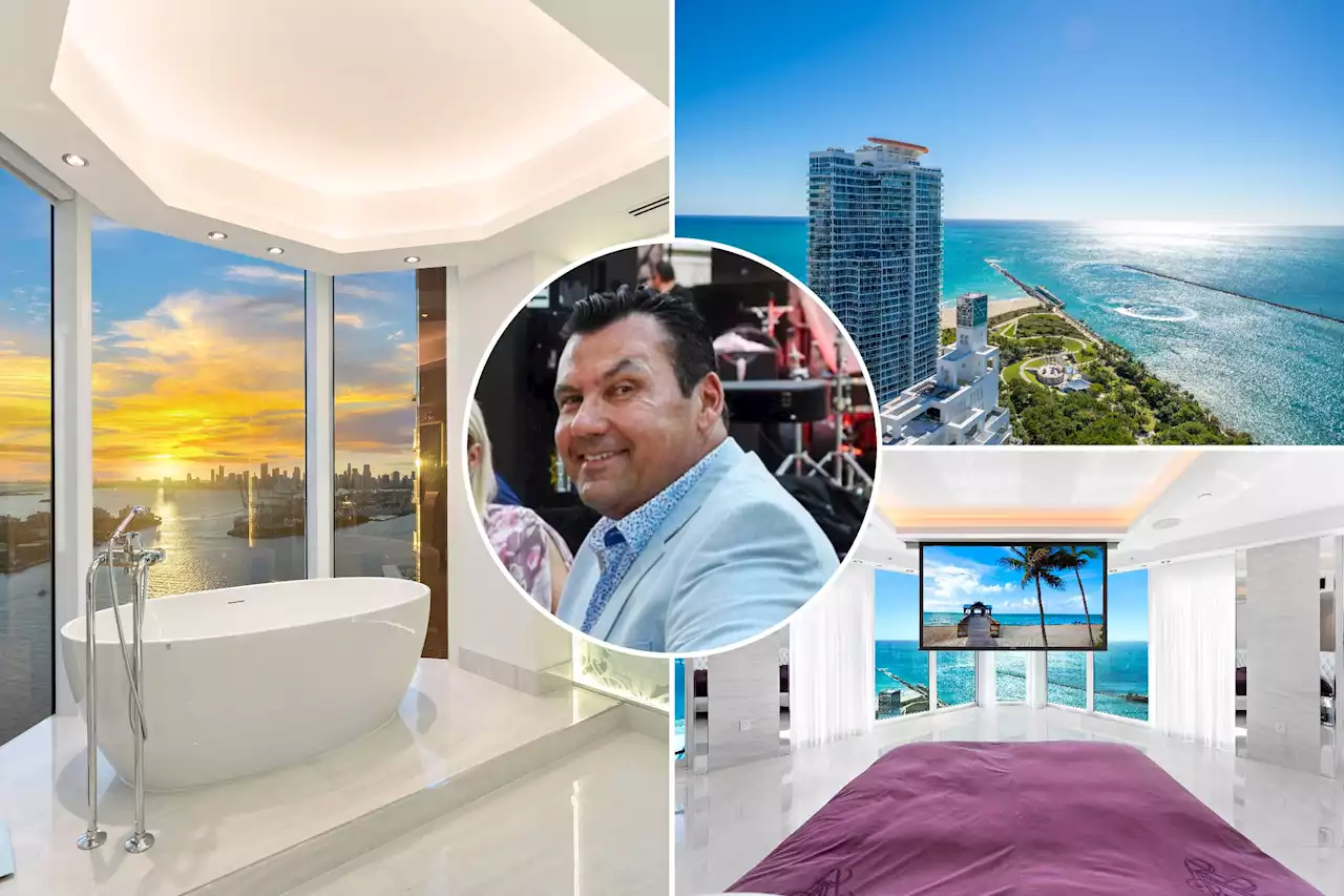 Clean energy exec sells oceanfront Miami Beach property for record price