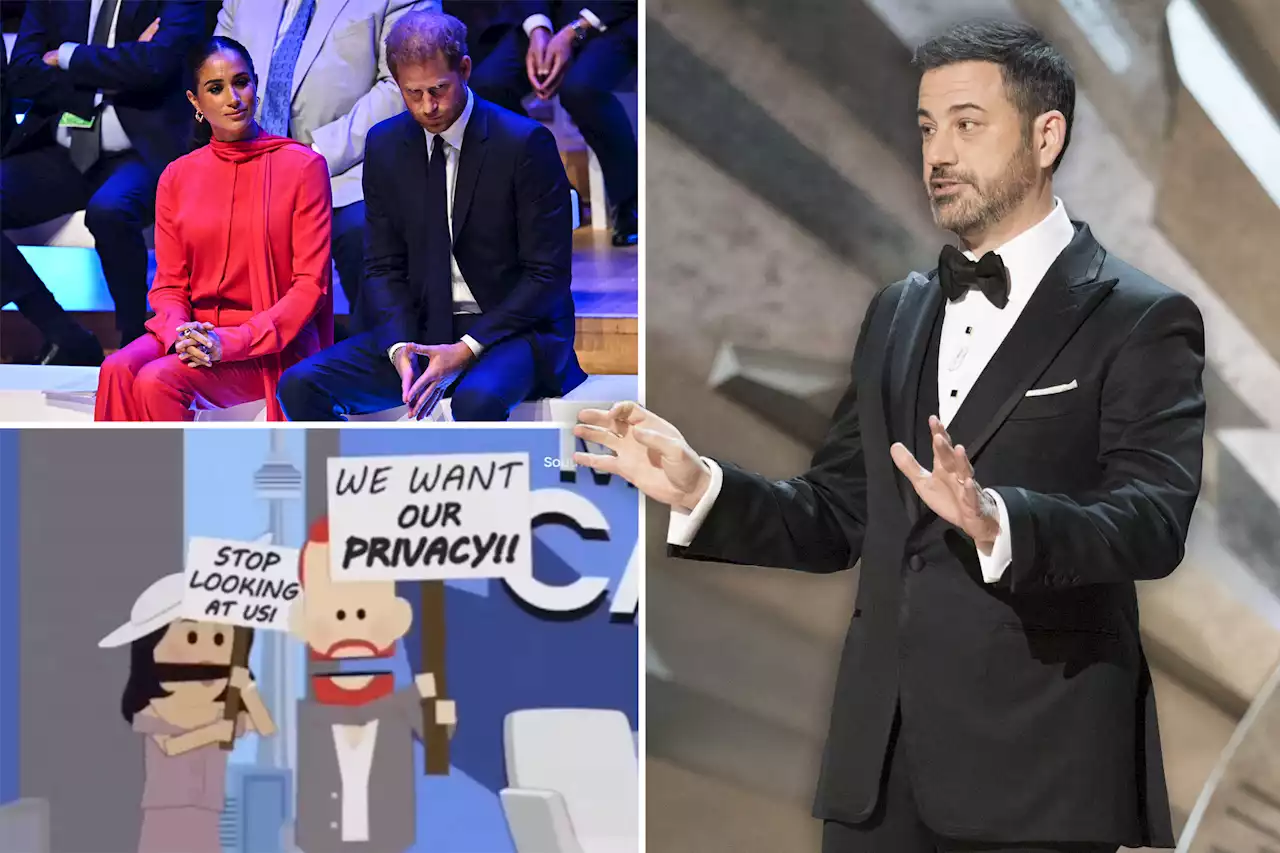 Harry, Meghan are fair game at Oscars — thank Chris Rock, ‘South Park’