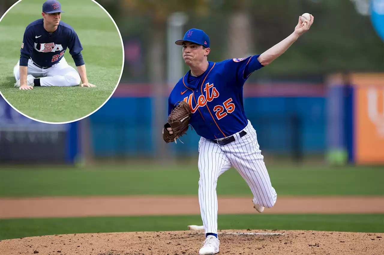 Mets’ Brooks Raley replaced from United States WBC roster with injury