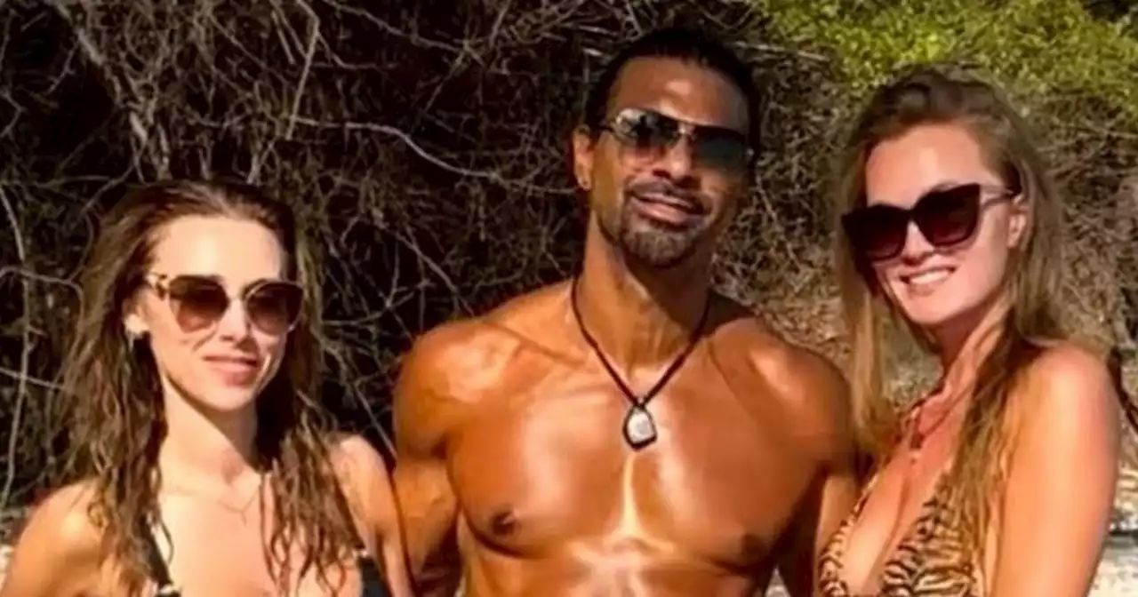 David Haye 'takes swipe' at Una Healy after 'throuple' split