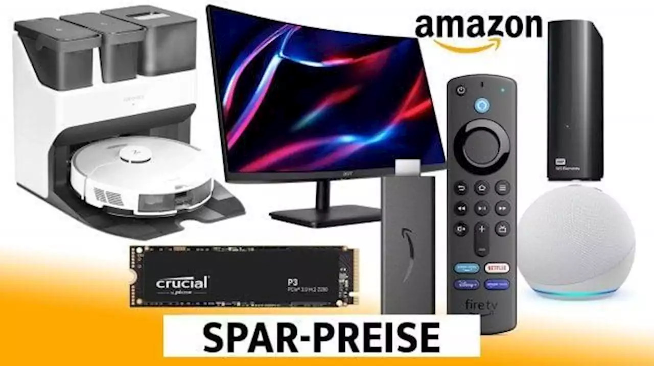 Gaming-Monitor, Fire TV Stick & bester Saugroboter: Amazon verschleudert Rabatte