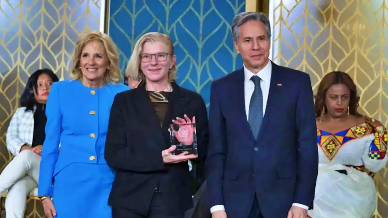 Russian Ambassador Spews Falsehoods Responding to US Women of Courage Award to Ukrainian Medic