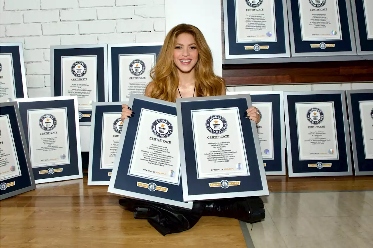 Shakira Broke a Whopping 14 Guinness World Records Thanks to Her Bizarrap Collab